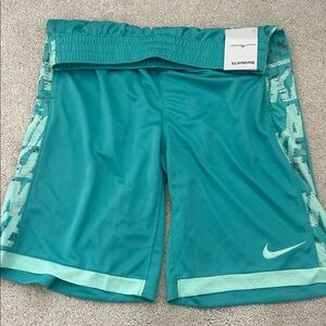 Nike Turquoise Performance Shorts NWT youth L